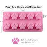 Paw and Bone Silicone Molds