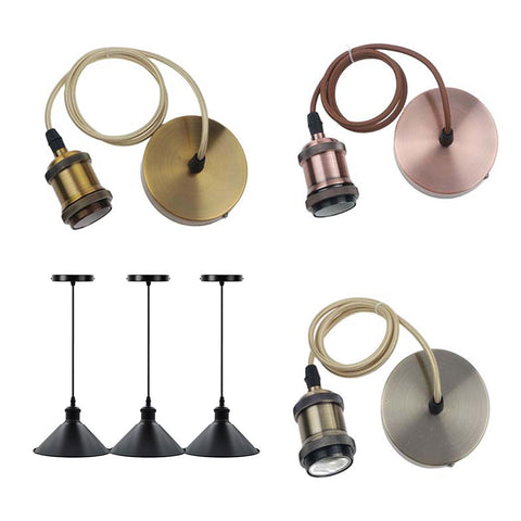 E27 Vintage Pendant Lamp Kit