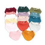 Triangle Cotton Bibs