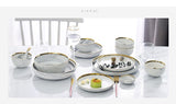 Gold Ceramic Dinnerware & Sets