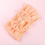 Beautiful Knit Elastic Bow Headband