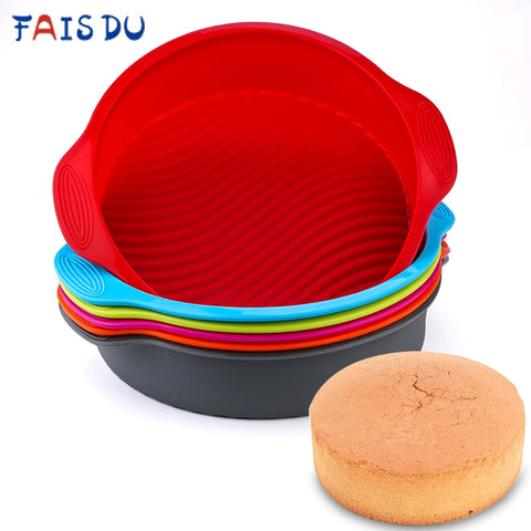 Round Silicone Dessert Pan