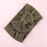 Beautiful Knit Elastic Bow Headband