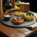 Round Slate Dinner Plate