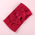 Beautiful Knit Elastic Bow Headband