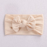 Beautiful Knit Elastic Bow Headband