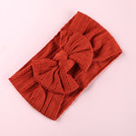 Beautiful Knit Elastic Bow Headband