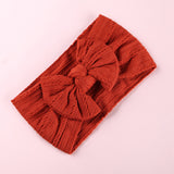 Beautiful Knit Elastic Bow Headband