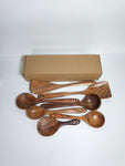 Natural Teak Cookware Set