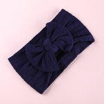 Beautiful Knit Elastic Bow Headband