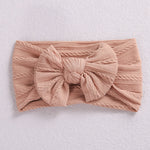 Beautiful Knit Elastic Bow Headband