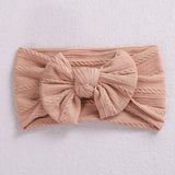 Beautiful Knit Elastic Bow Headband