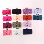 Beautiful Knit Elastic Bow Headband