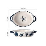 Ocean Style Ceramic Dishes