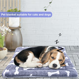 Reversible Plush Pet Blanket