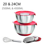 Stainless Steel Grater Mixing Bowls