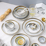 Gold Ceramic Dinnerware & Sets