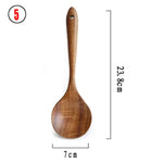 Natural Teak Cookware Set