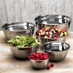 6Pcs Stainless Steel Nesting Bowl Set