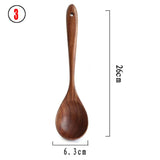 Natural Teak Cookware Set