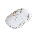 Black and White Marble Design Tableware