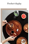 Durable Wood Dinner Plates