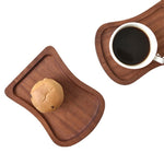 4 Shapes Wooden Serving Trays