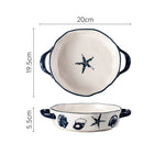 Ocean Style Ceramic Dishes