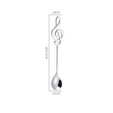 Stainless Steel Musical Dessert Spoon