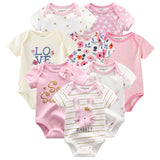 8 PCS Summer Onesies