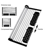 Foldable Stainless Steel Dish Drainer