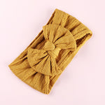 Beautiful Knit Elastic Bow Headband