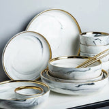 Gold Ceramic Dinnerware & Sets