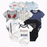 8 PCS Summer Onesies