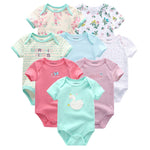 8 PCS Summer Onesies