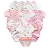 8 PCS Summer Onesies