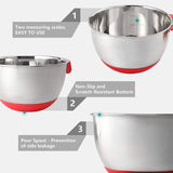 Stainless Steel Grater Mixing Bowls