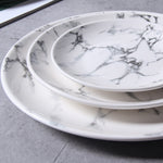 Nordic Style Marble Dinnerware Set