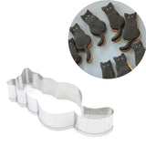 5pcs Cat Cookie Cutters