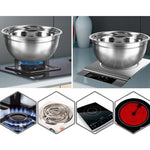 6Pcs Stainless Steel Nesting Bowl Set