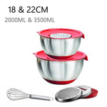 Stainless Steel Grater Mixing Bowls