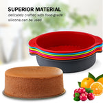 Round Silicone Dessert Pan