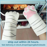 Cat Paws Oven Mitts