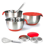 Stainless Steel Grater Mixing Bowls