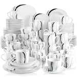 50/100-Piece Porcelain Dinner Set