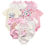 8 PCS Summer Onesies