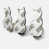 Decorative Cat and Bird Wall Hangers