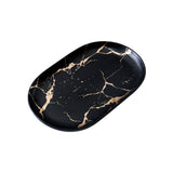 Black and White Marble Design Tableware