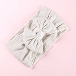 Beautiful Knit Elastic Bow Headband