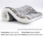 Reversible Plush Pet Blanket